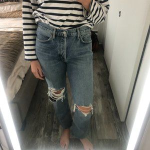 AGOLDE Lana Straight